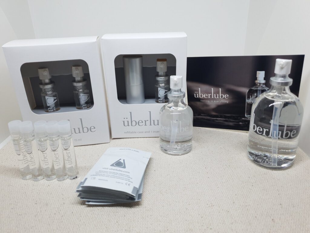 Products in the package for review