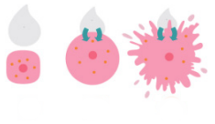 Hypo-osmolality : cells can be swollen and ruptured