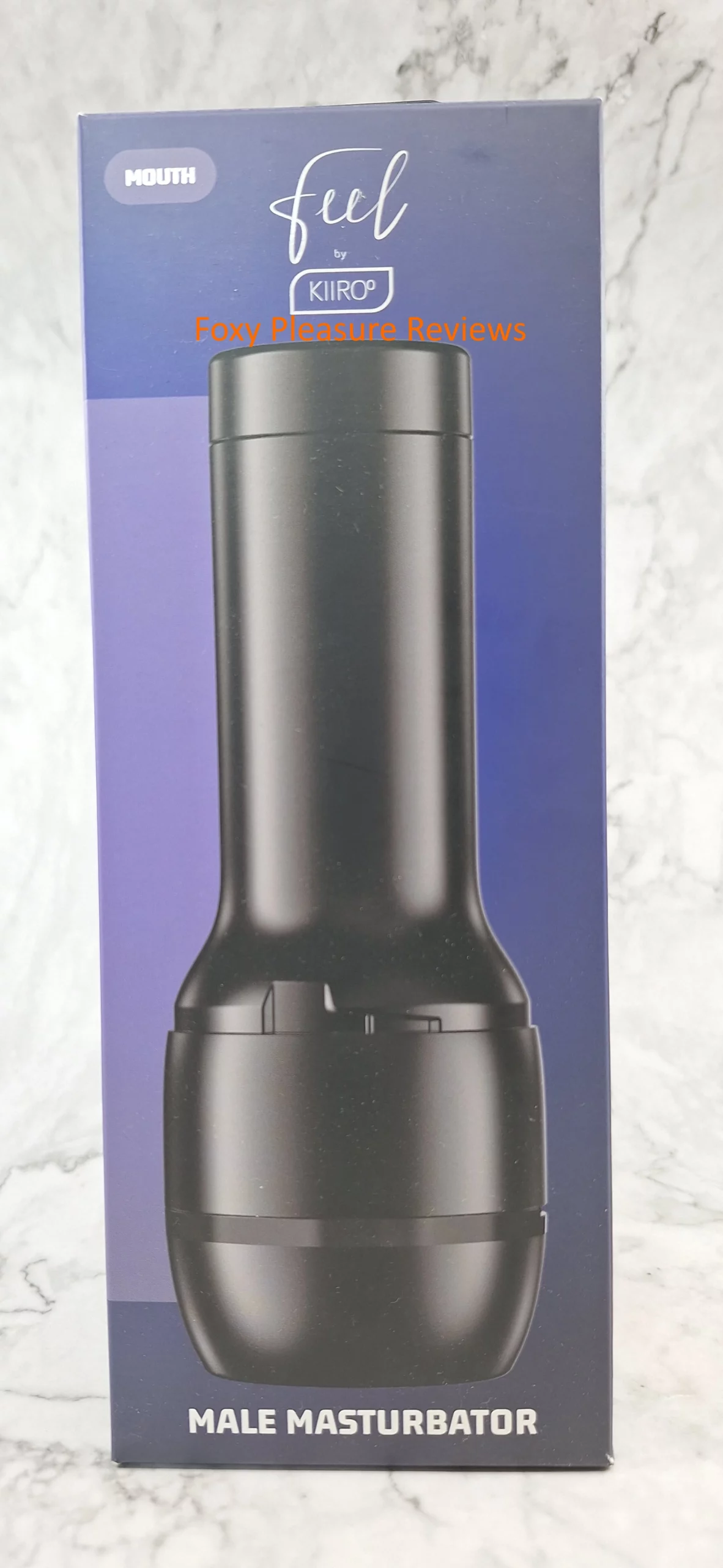Front side of the package for the FeelStroker Mouth