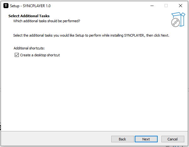Syncplayer installation
